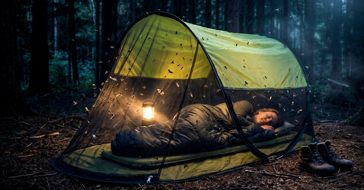 Fine Mesh Blocks Mosquitoes and Insects Effectively