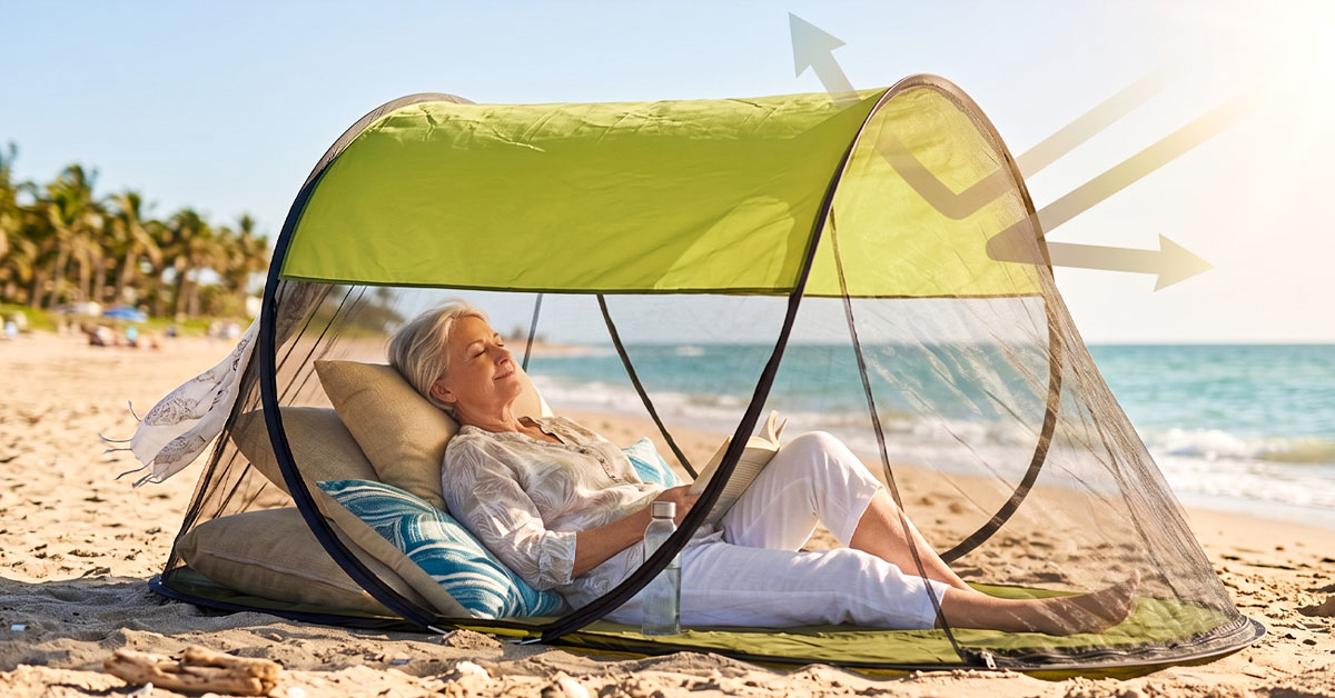Sunshade Top Shields You From Harsh Sunlight