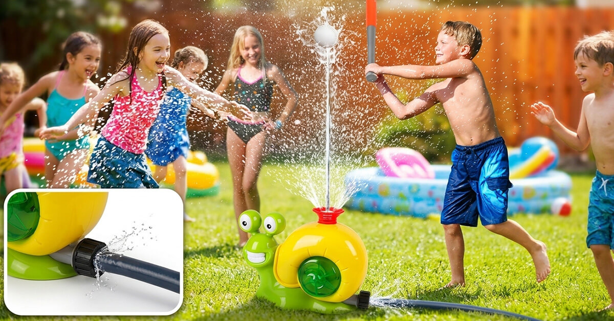 Encourages Active Outdoor Play All Summer Long