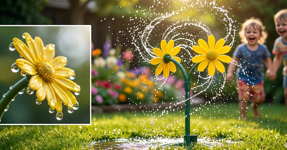 Dances And Twirls While Watering Your Yard