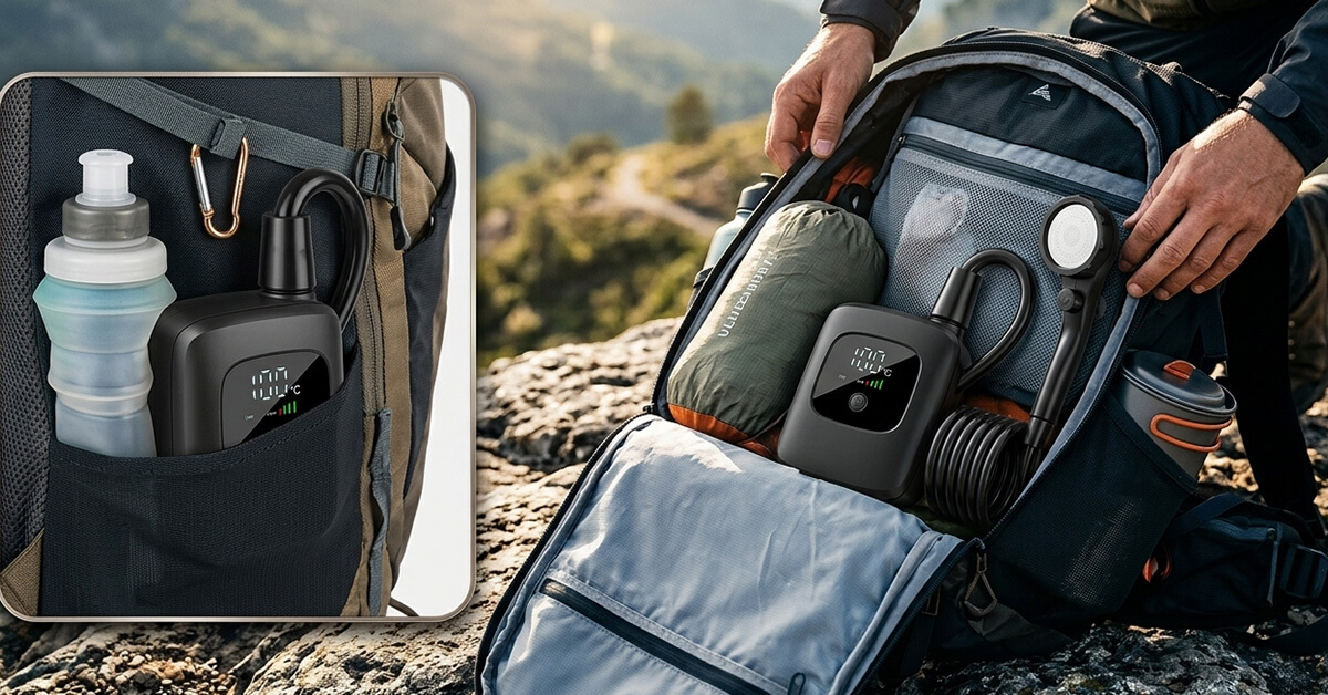 Lightweight and compact — fits any backpack easily