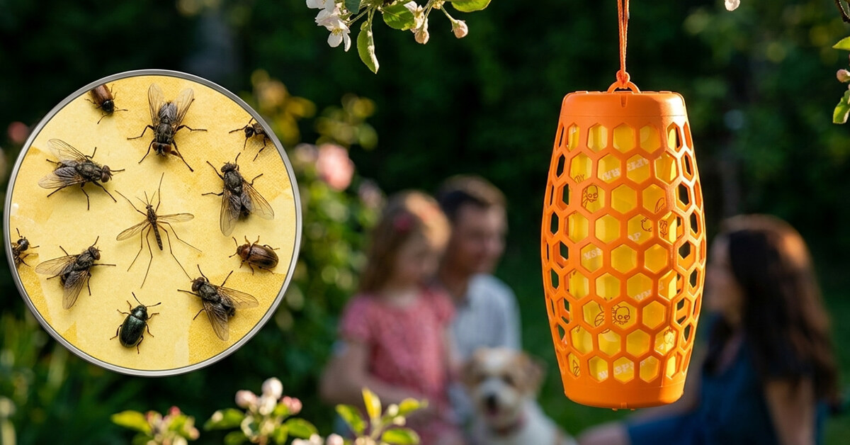 Chemical-Free Sticky Trap — Safe for Surroundings