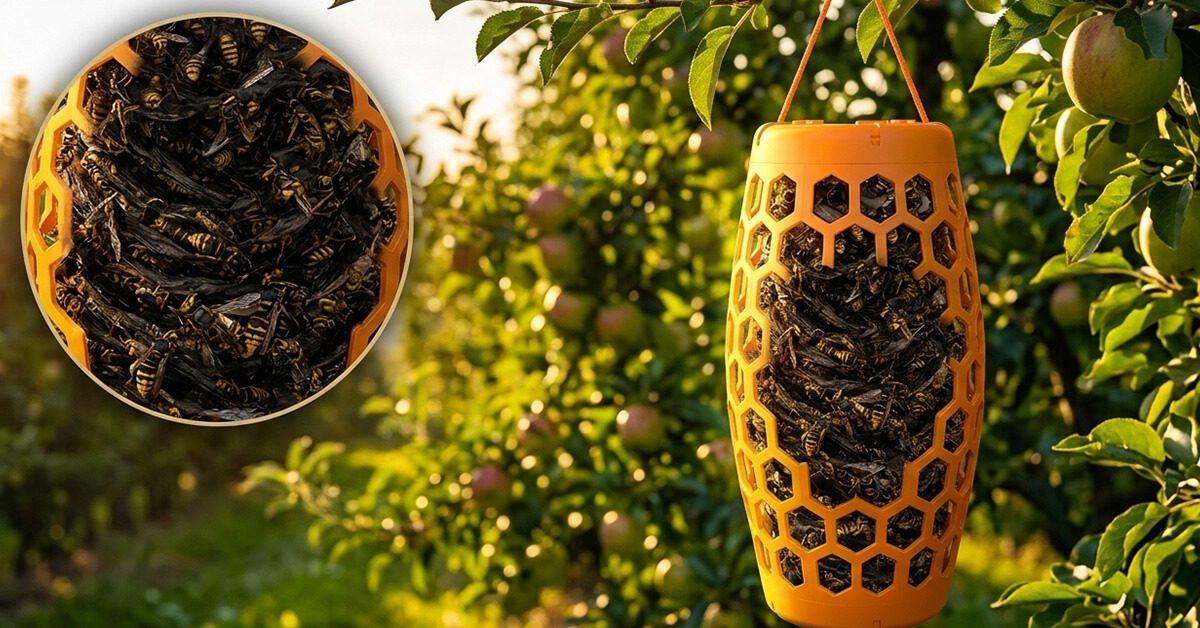 Large Interior Capacity Handles High Insect Volumes