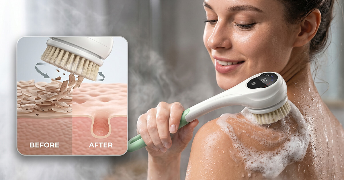 Deep Exfoliating Massage Transforms Daily Showers