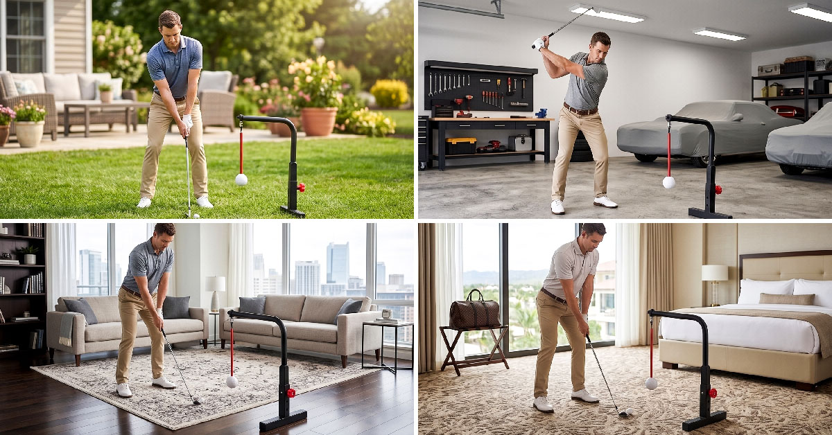 Practice Indoors or Outdoors — Anywhere, Anytime