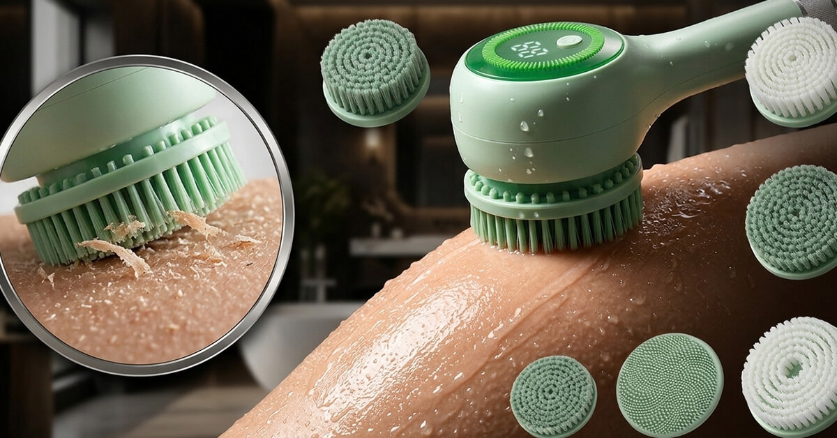 SilkScrub Exfoliates Dead Skin For Peach-Smooth Results