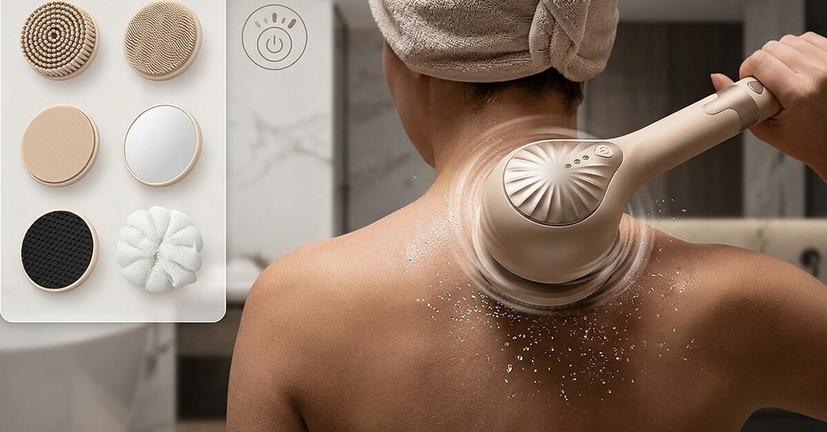 Cleanses, Exfoliates, And Massages All Skin Types