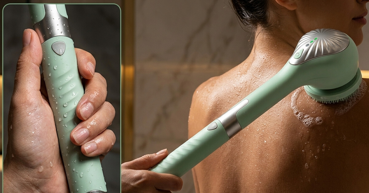 Non-Slip Grip Stays Secure When Wet