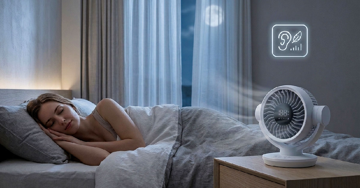 Whisper-Quiet at 10 dB — Quieter Than Breathing