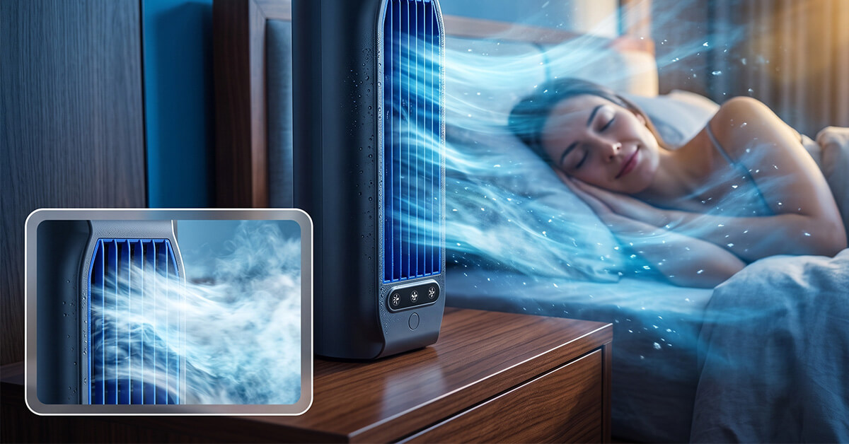 Cools Any Room In Under 30 Seconds Flat