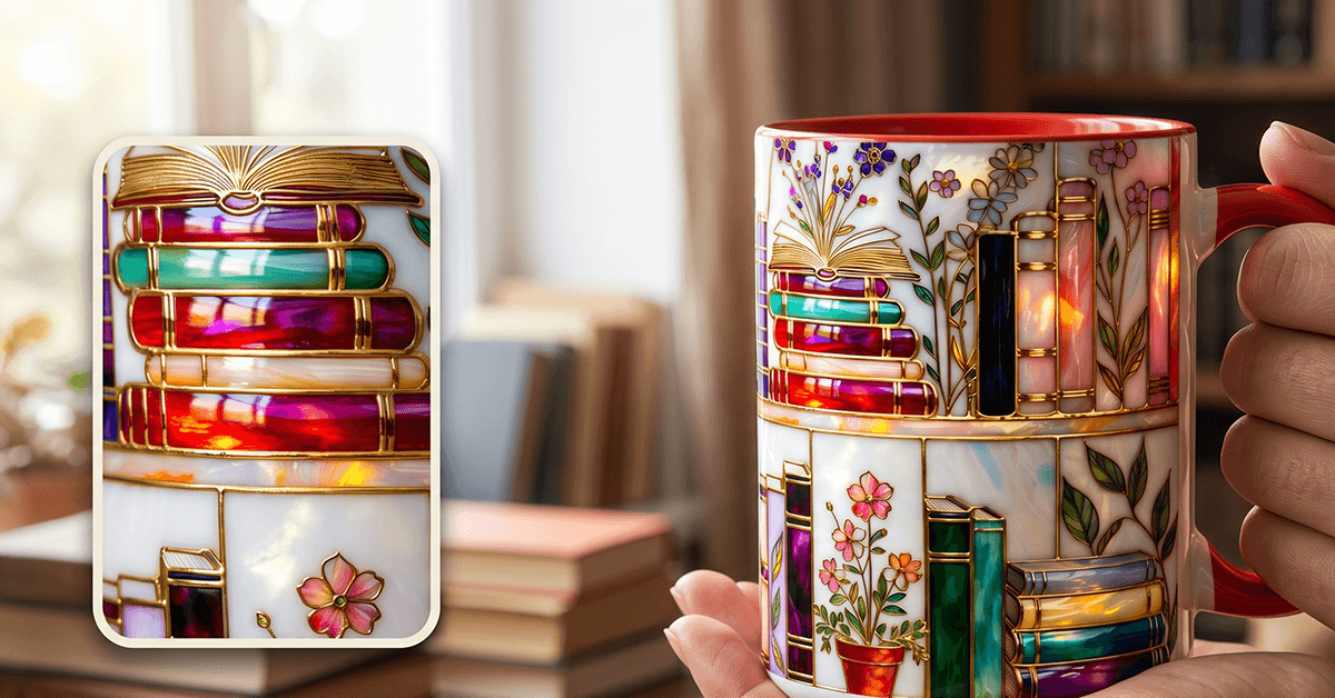 Glossy Finish Showcases Jewel-Tone Colors Beautifully