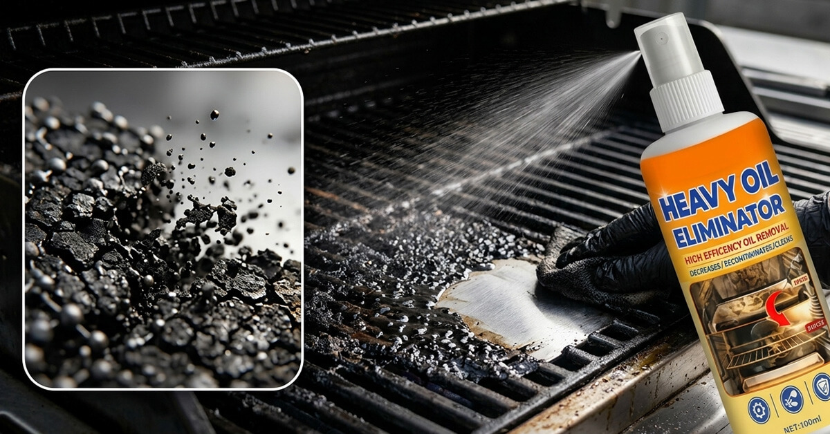 Dissolves Years of Baked-On Carbon Instantly