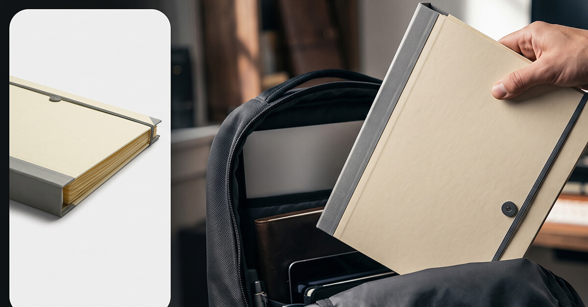 Slim Design Slips Easily Into Bags Or Drawers