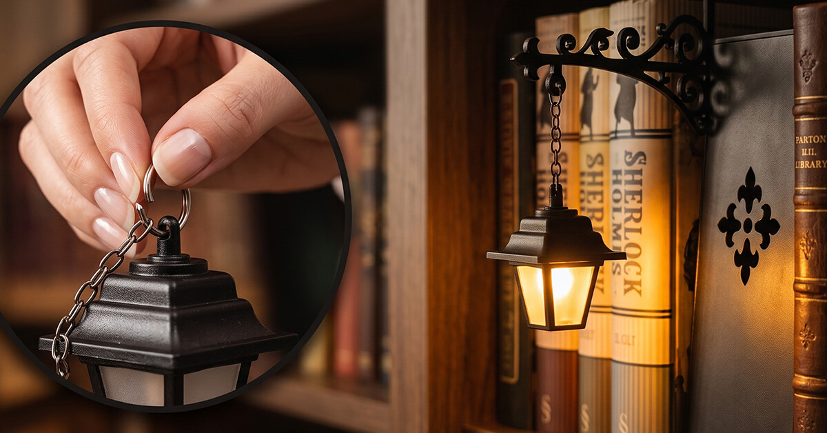 Hangs Beautifully From Any Shelf or Nook