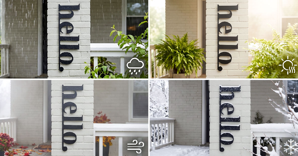 Moisture and Damp Resistant for Outdoors