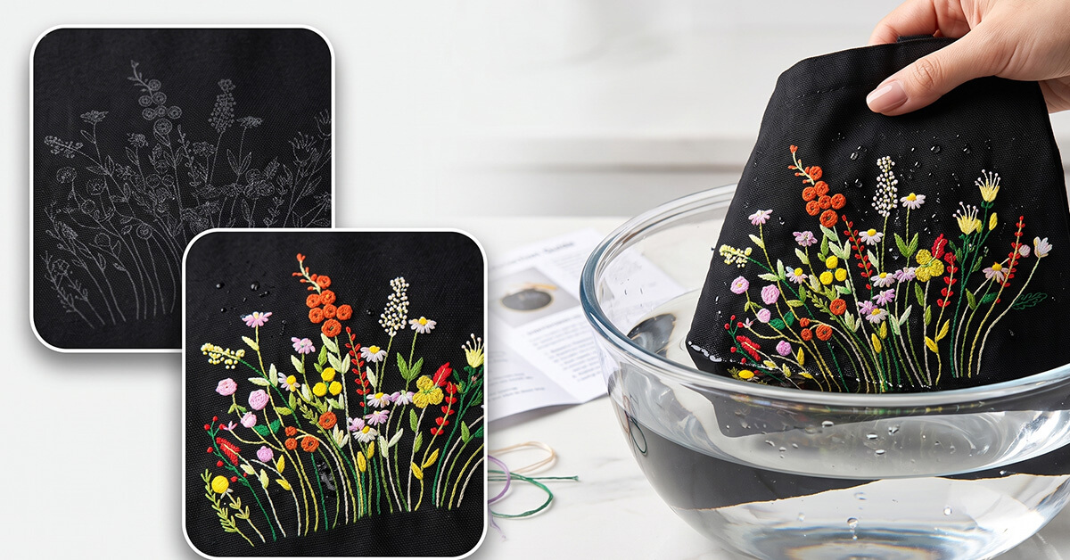 Eco-Friendly Water-Soluble Ink Wipes Away Cleanly