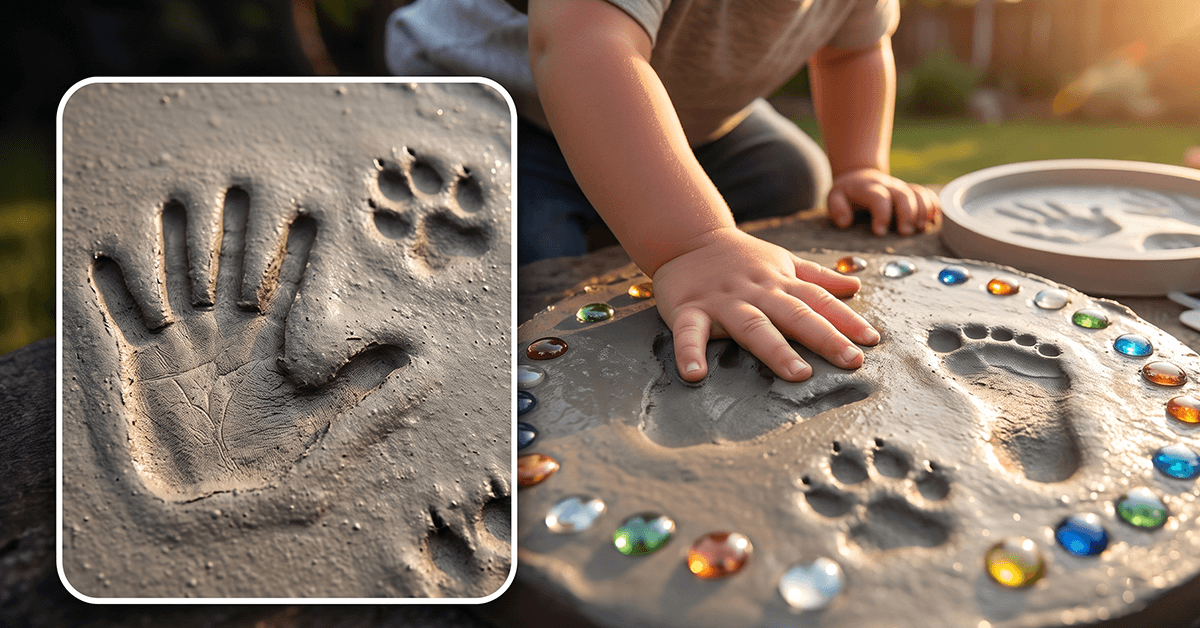 Capture Handprints, Footprints, or Pet Paws Forever