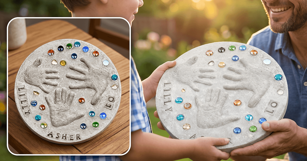 Makes a Heartfelt Father's Day or Grandparent Gift