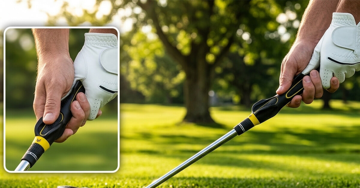Eliminates Slicing And Hooking Caused By Bad Grip