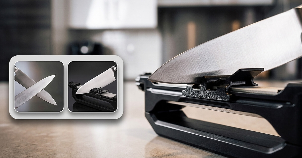 Patented Angle Guide Eliminates All Guesswork Instantly