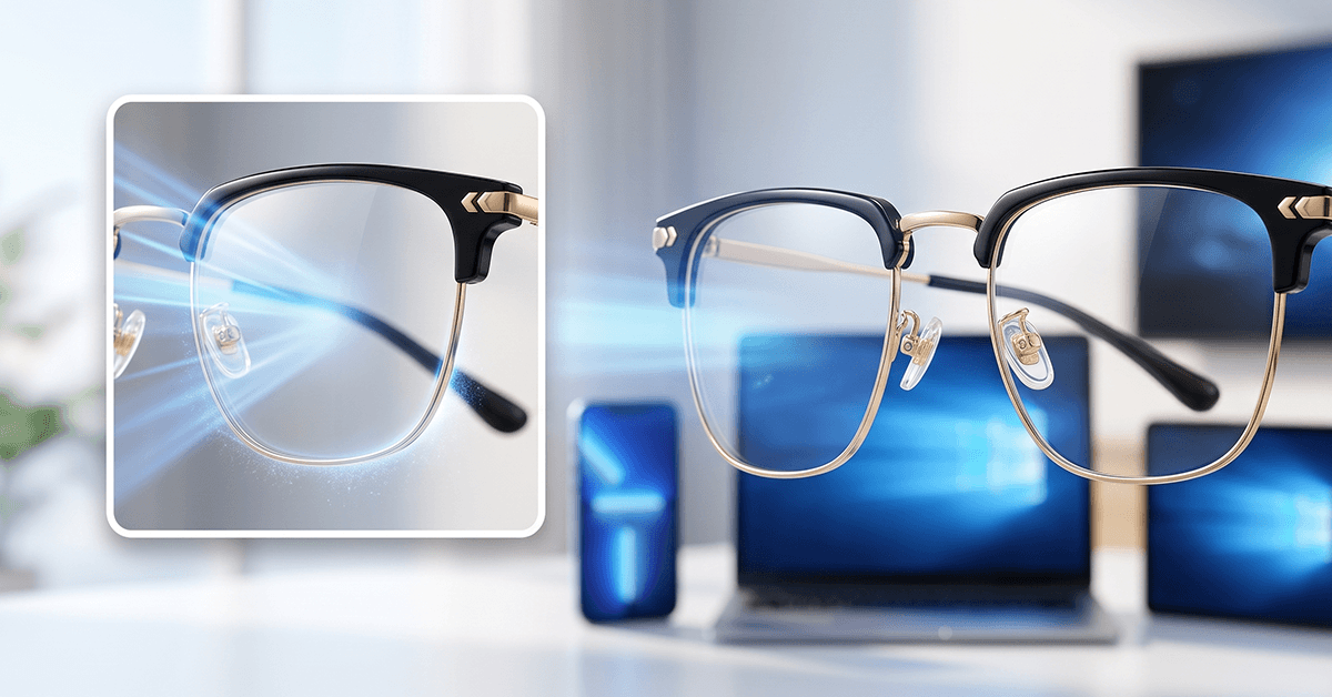 Blocks 98% Of Harmful Blue Light Instantly