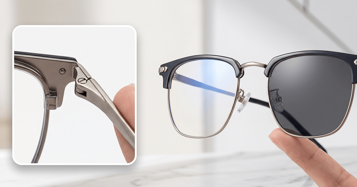 Pure Titanium Frames — Lightweight And Allergy-Safe